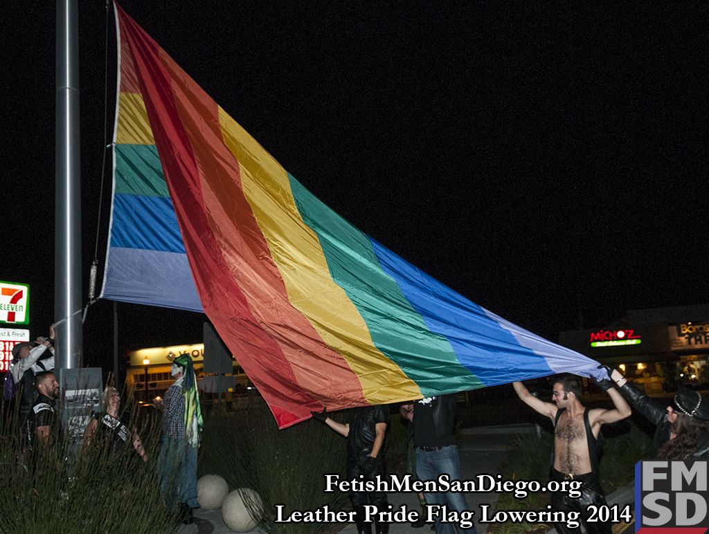 FMSD - Leather Pride Flag Lowering 2014 - DSC_4997.jpg